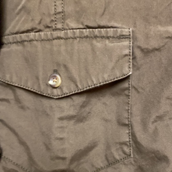 Men’s Roundtree and Yorke brown dress shirt size XL - Picture 3 of 7